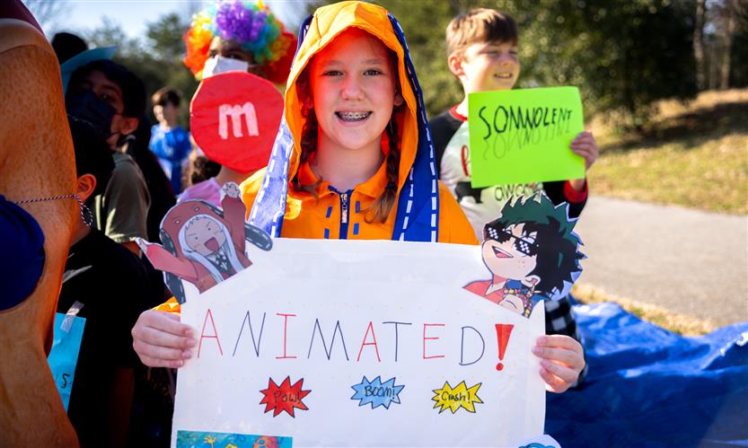 Students dress up